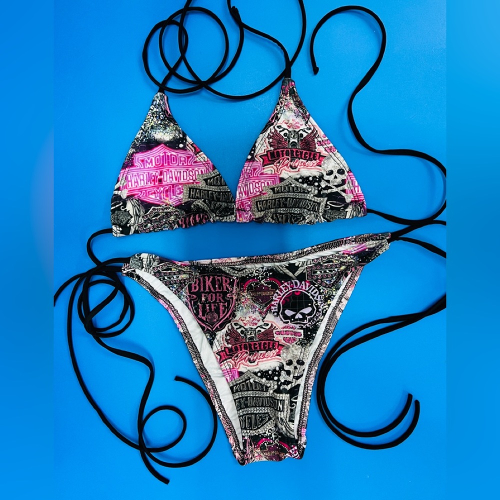 Harley Davidson Bikini Set